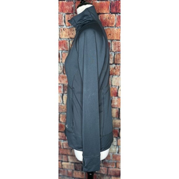 Atlanta United MLS Adidas Climalite Women’s Gray Zip Track Jacket Medium 12-14 - Picture 4 of 7